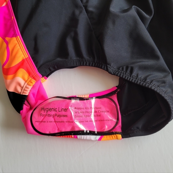 ZeroXposur Floral Big Girls One Piece - Picture 2 of 7